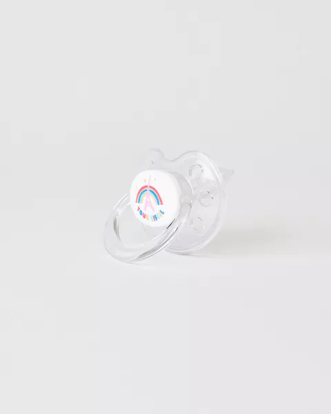 Rainbow Child Pacifier Le Biberon Français - Eiffel Tower Shop