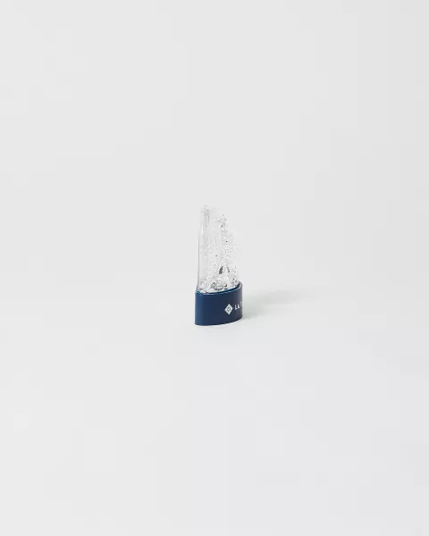 Silver Snow Globe Magnet - Official Eiffel Tower Shop