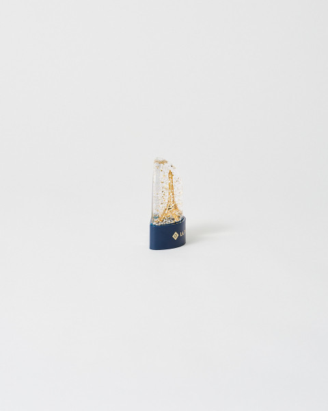 Gold Snow Globe Magnet - Official Eiffel Tower Shop