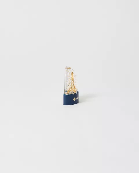 Gold Snow Globe Magnet - Official Eiffel Tower Shop